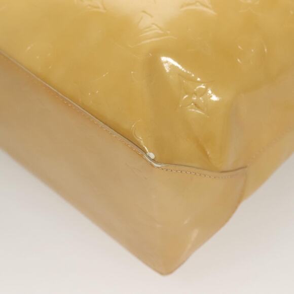 LOUIS VUITTON Monogram Vernis Reade MM Hand Bag Beige M91141 - Picture 16 of 16